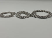 Silver Rope Chain 3mm-5mm 20"