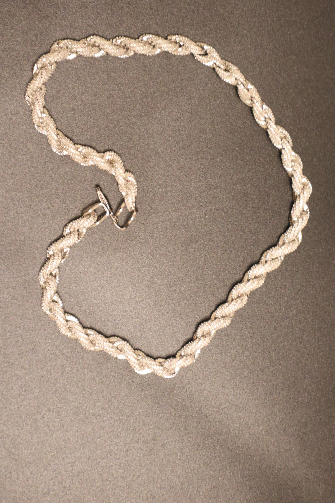 VVS+ GRA Certified Moissanite Rope Chain .925 Silver 8mm 18"-20"