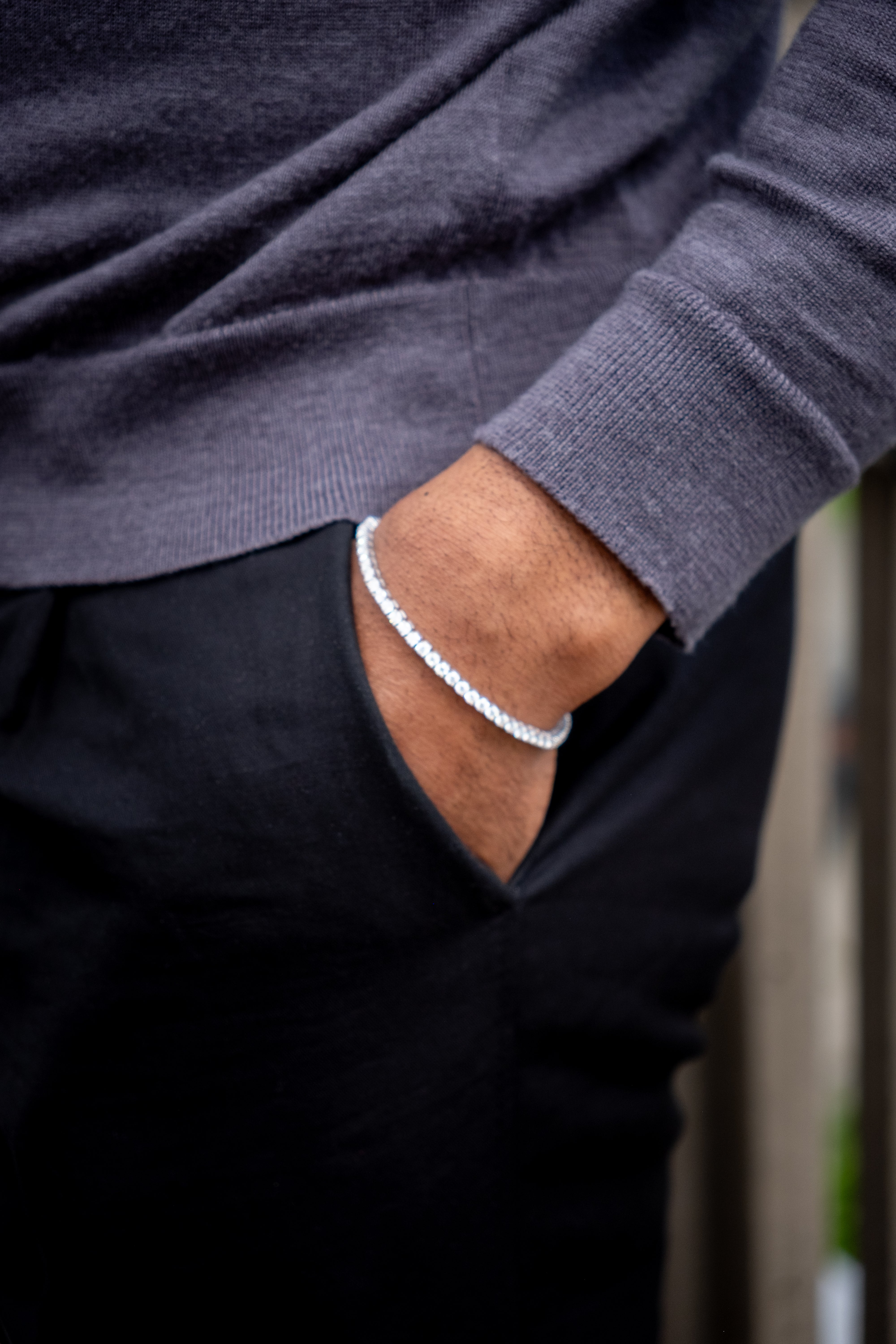 925 Sterling Silver Tennis Bracelet | Masterful Moissanite