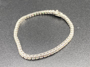 VVS+ GRA Certified Moissanite Tennis Bracelet 925 Sterling Silver 7”-8” 2-4mm