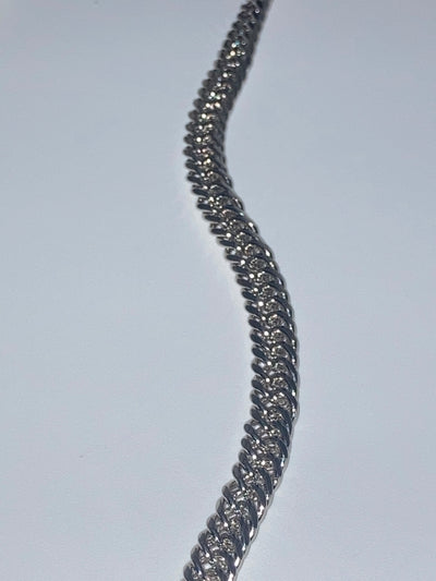 925 Silver Curb Link Chain 6mm 20-24”